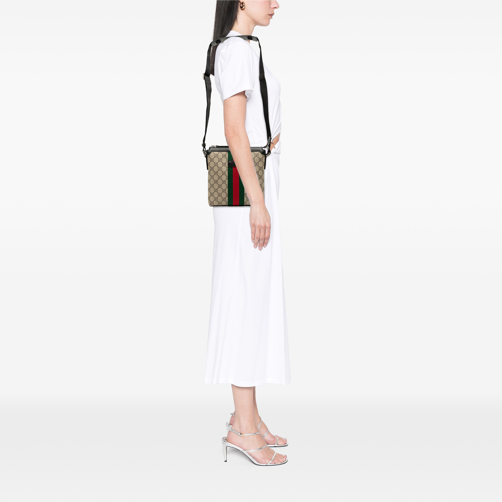Pre-Loved Gucci GG Supreme Web Crossbody - Picture 7 of 8